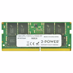 2-Power MEM5504A, 16 Go, 1 x 16 Go, DDR4, 2133 MHz, Noir, Vert