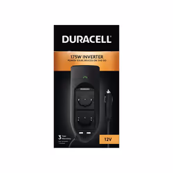 Duracell DRINV15-EU, Universel, Intérieure, 12 V, 175 W, 12 V, DC1-to-DC2