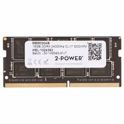 2-Power MEM5504B, 16 Go, 1 x 16 Go, DDR4, 2400 MHz