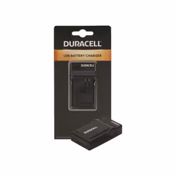 Duracell DRN5920, USB, Nikon EN-EL14, Noir, Chargeur de batterie domestique, 5 V, 5 V
