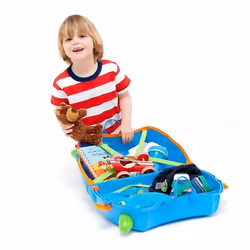 Trunki Terrance Chariot Casque à coque dure Bleu 18 L Plastique - Vue supplémentaire 4