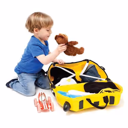 Trunki Bernard Bee Chariot Casque à coque dure Jaune 18 L Plastique - Vue supplémentaire 4