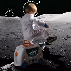 Trunki 311-GB01 Tronçon Casque à coque dure Blanc 18 L