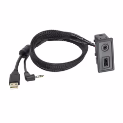 ACV 44-1324-002, 3,5 mm (1/8"), OEM USB / AUX, USB-A / 3,5mm, Mâle, Femelle, Volkswagen