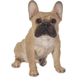 Vivid Arts - Bouledogue français realiste assis en résine