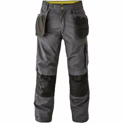 Le pantalon de travail Newark de chez Stanley ® est idéal pour bricoler . Ce pantalon contient des poches pour genouillères p ...
