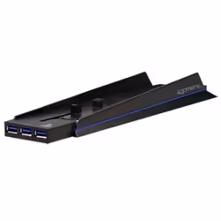 4Gamers 4G-4181, Pieds, PlayStation 4, Noir, Plastique, Sony PS4, Avec fil