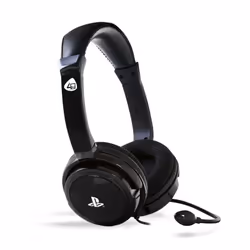 4Gamers PRO4-40, Avec fil, Jouer, Casque, Noir