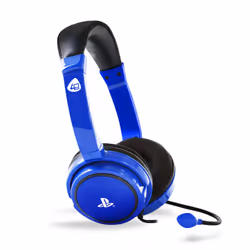 4Gamers PRO4-40, Avec fil, Jouer, Casque, Bleu