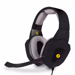 STEALTH Gaming XP-HORNET, Avec fil, Jouer, Casque, Noir, Jaune