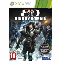 SEGA Binary Domain - Limited Edition, Xbox 360, Mode Multiplayer, M (Mature), Support physique