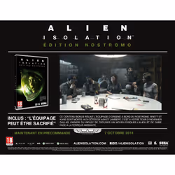 SEGA Alien : Isolation - Nostromo Edition, PlayStation 3, M (Mature)
