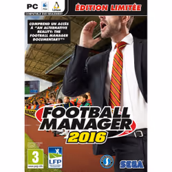 SEGA Football Manager 2016 - Limited Edition, PC, Mode Multiplayer, RP (Classement à venir), Support physique