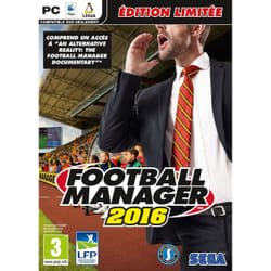 SEGA Football Manager 2016 - Limited Edition Anglais, Danois, Espagnol, Français, Italien, Néerlandais, Polonais, Portugais, Russe, Suédois, Tchèque, Turc PC