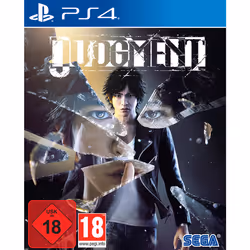 SEGA Judgment, PlayStation 4, M (Mature), Support physique