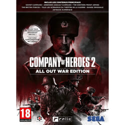 SEGA Company of Heroes 2 - All Out War Spéciale Allemand, Anglais, Espagnol, Italien, Polonais, Russe, Tchèque PC