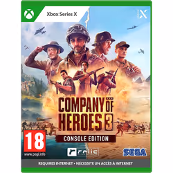 Ecoplay Company of Heroes 3 (Xbox X), Xbox Series X, Mode Multiplayer, M (Mature), Support physique