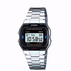 Casio A163WA-1QES, Imperméable, Électronique
