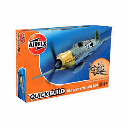 Airfix J6001, Modèle réduit d’aéronef à aile fixe, Kit de montage, Messerschmitt Bf109e, unisexe, Plastique, 36 pièce(s)