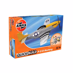 Airfix J6016, Modèle réduit d’aéronef à aile fixe, Kit de montage, Mustang P-51D, unisexe, Plastique, 38 pièce(s)