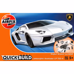 Airfix J6019, Modèle de voiture de luxe, Kit de montage, Lamborghini Aventador, unisexe, Plastique, 5 an(s)