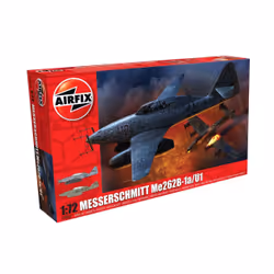 Airfix Messerschmitt Me262B-1a/U1 Modèle réduit d’aéronef à aile fixe Kit de montage 1:72