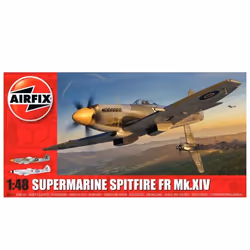 Airfix A05135, Modèle réduit d’aéronef à aile fixe, Kit de montage, 1:48, Spitfire FR Mk.XIV, unisexe, 118 pièce(s)