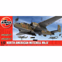 Airfix A06018, Modèle réduit d’aéronef à aile fixe, Kit de montage, 1:72, Mitchell Mk.II, unisexe, Plastique
