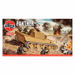 Airfix 01302V, Tank model, Pré-assemblé, 1:76, Panther, Mâle, Plastique