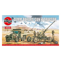 Airfix Bofors 40mm Gun & Tractor Military vehicle model kit Kit de montage 1:76