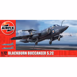 Airfix Blackburn Buccaneer S.2 RN, Modèle réduit d’aéronef à aile fixe, Kit de montage, 1:72, Blackburn Buccaneer S.2, unisex ...