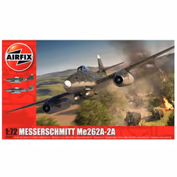 Airfix A03090, Modèle réduit d’aérostat, Kit de montage, 1:72, Messerschmitt ME262A-2A, unisexe, 8 an(s)