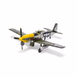 Airfix North American P51-D Mustang Modèle réduit d’aéronef à aile fixe Kit de montage 1:48