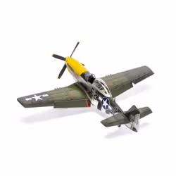 Airfix North American P51-D Mustang Modèle réduit d’aéronef à aile fixe Kit de montage 1:48