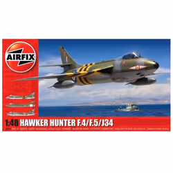 Airfix A09189, Kit, Kit de montage, 1:48, Hawker Hunter F.4/F.5/J.34, unisexe, 124 pièce(s)