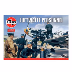 Airfix A00755V, Military vehicle model kit, Kit de montage, 1:76, Luftwaffe Personnel, unisexe, 46 pièce(s)