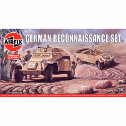 Airfix A02312V, Armored fighting vehicle model, Kit de montage, 1:76, Sd kfz222, unisexe, Plastique