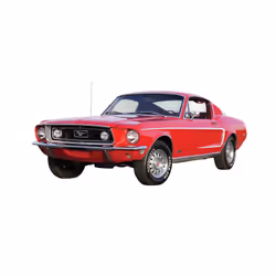Airfix J6035, Military car model, Kit de montage, Ford Mustang GT 1968, unisexe, 6 an(s), Rouge
