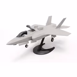 Airfix J6040, Modèle réduit d’aéronef à aile fixe, Kit de montage, F-35B Lightning II, unisexe, 6 an(s), Avion militaire
