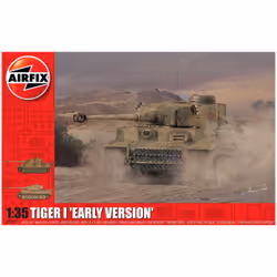 Airfix A1357, Tank model, Kit de montage, 1:35, Tiger-1, unisexe, Plastique