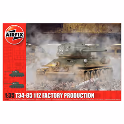 Airfix A1361, Tank model, Kit de montage, 1:35, T34-85, unisexe, Plastique