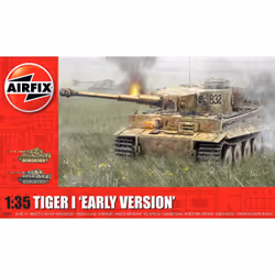 Airfix A1363, Tank model, Kit de montage, 1:35, Tiger-1, unisexe, 14 an(s)