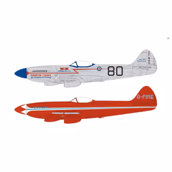 Airfix Supermarine Spitfire MkXIV Race Schemes, Modèle réduit d’aéronef à aile fixe, Kit de montage, 1:48, Spitfire MkXIV, un ...