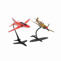 Airfix Best of British Spitfire and Hawk, Modèle réduit d’aéronef à aile fixe, Kit de montage, 1:72, unisexe, Plastique, 50 p ...