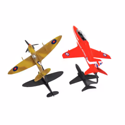 Airfix Best of British Spitfire and Hawk Modèle réduit d’aéronef à aile fixe Kit de montage 1:72