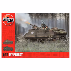 Airfix A1368, Tank model, Kit de montage, 1:35, M7 Priest, unisexe, Plastique