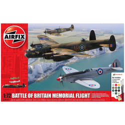 Airfix Battle of Britain Memorial Flight Modèle réduit d’aéronef à aile fixe Kit de montage 1:72