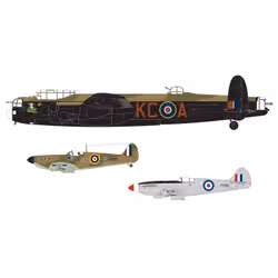 Airfix Battle of Britain Memorial Flight Modèle réduit d’aéronef à aile fixe Kit de montage 1:72