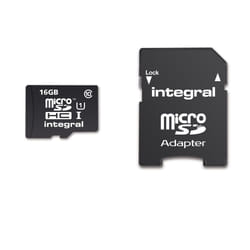 Integral INMSDH16G10 16 Go MicroSDHC Classe 10