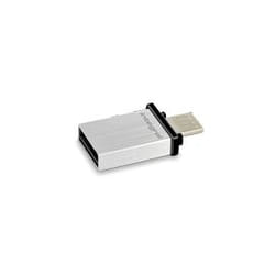 Integral 16GB Micro Fusion USB2.0 OTG lecteur USB flash 16 Go USB Type-A / Micro-USB 2.0 Noir, Argent
